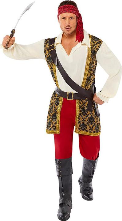 Produktbild Amscan Seeräuber Piraten Herrenkostüm Deluxe (M)