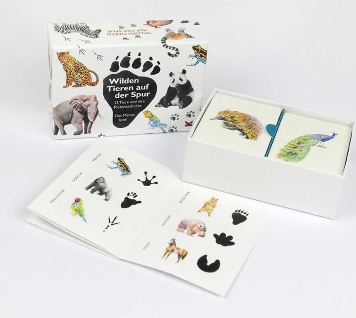Image du produit Memory Memory Sur les traces des animaux sauvages (Allemand)