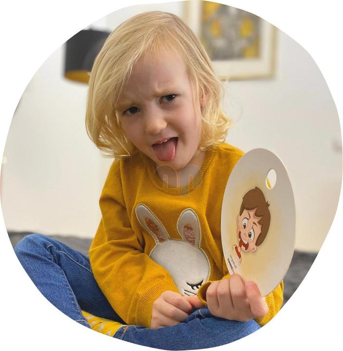 Actual product image Hanniline Feeling cards for children between 2 - 7 years old (German)