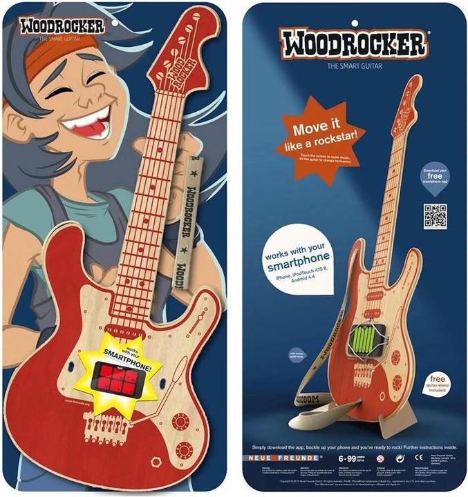 Actual product image Woodrocker - the smart air guitar for professionals!
