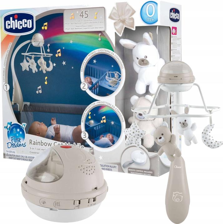 Produktbild Chicco Regenbogen Mobile 3-in-1 Beige