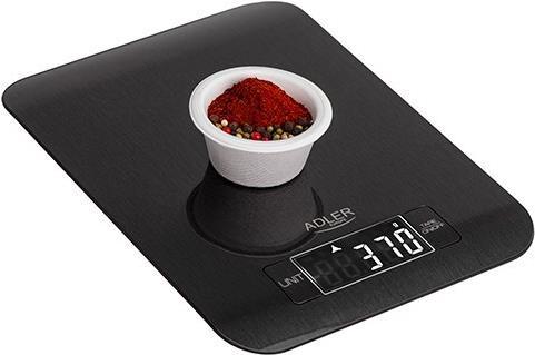 Produktbild Adler Küchenwaage Kitchen Scale | AD 3183b | Teilung 1 g | Schwarz