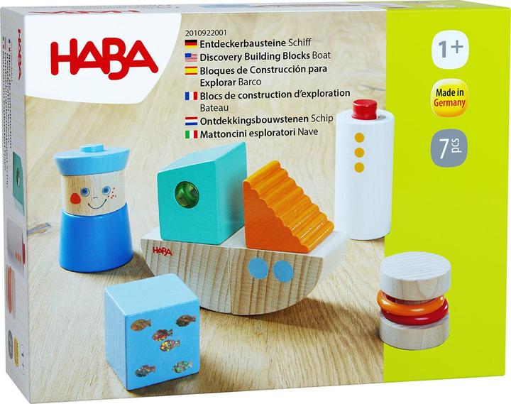 Actual product image Haba Discovery building blocks ship (MQ2) **