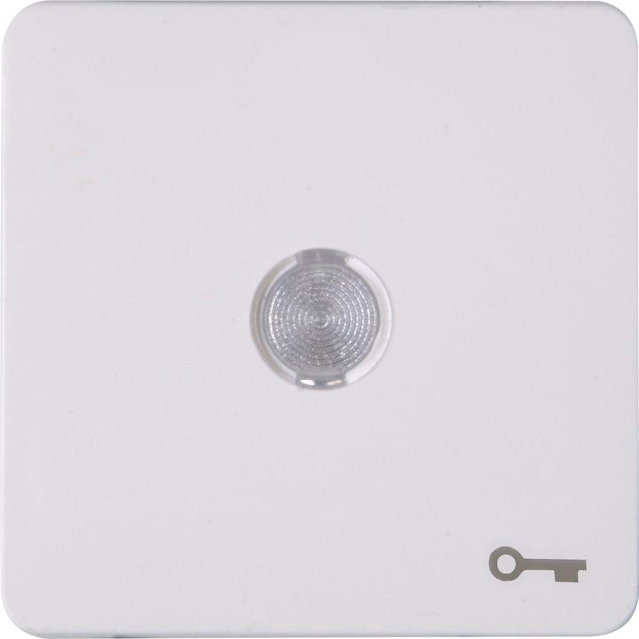 Image du produit Kopp Bascule HK02 avec lentille 330113003 et symbole "clé" blanc arctique