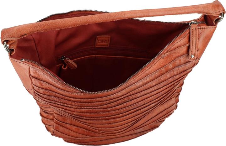 Produktbild FredsBruder Riffeltier S Schultertasche Leder 33 cm