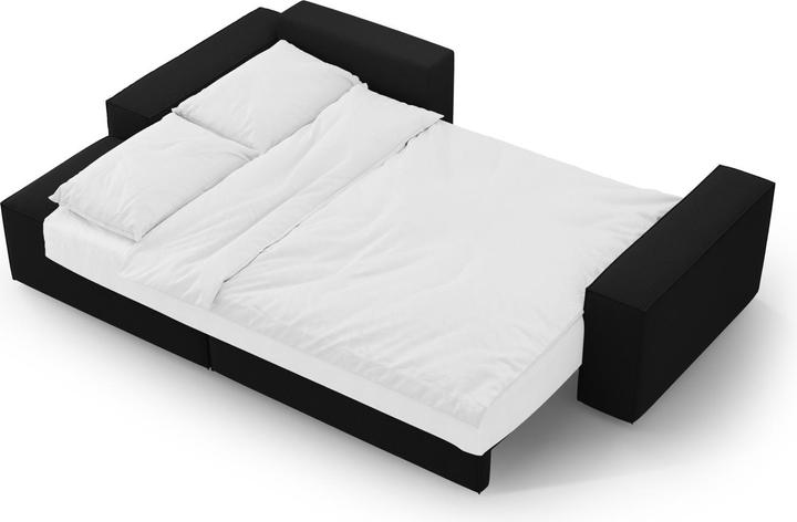 Actual product image Micadoni Left Corner Sofa With Bed Function And Box, "Jodie", 3 Seats, 246x151x86 Made in Europe (Corner sofa)