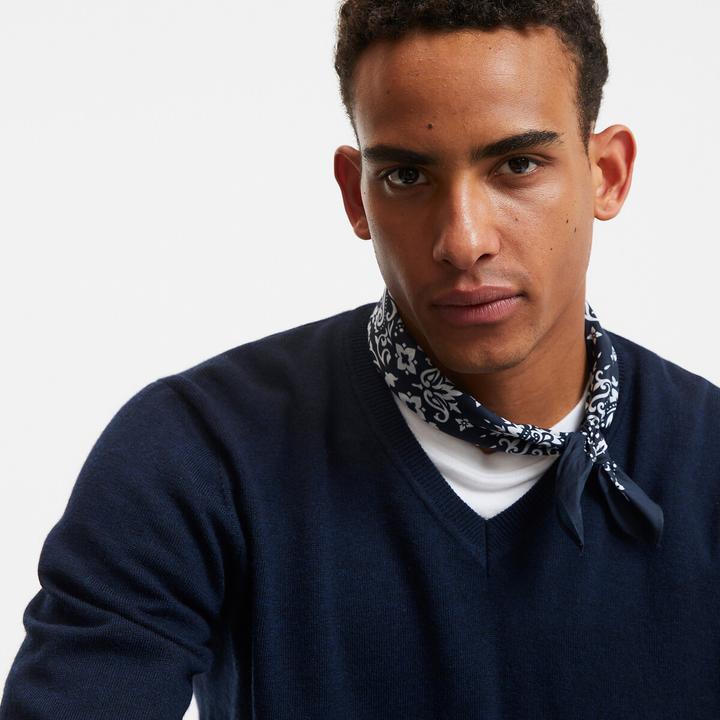 Produktbild La Redoute Collections Pullover mit V-Ausschnitt (XXL)