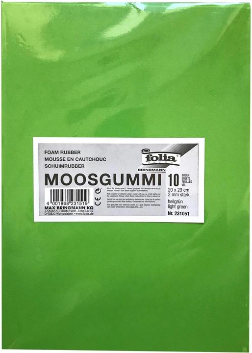 Immagine prodotto Folia Gommapiuma verde chiaro