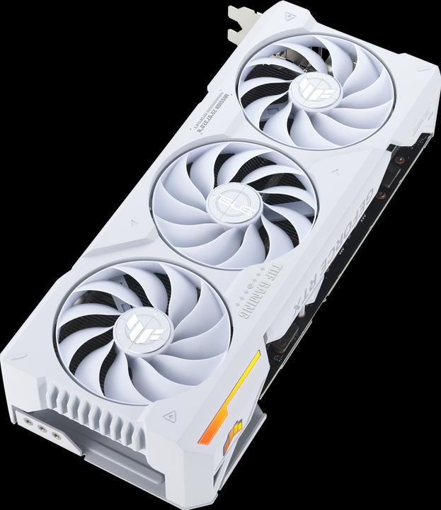 Actual product image ASUS TUF-RTX4070TIS-O16G-BTF-WHITE only BTF compatible (16 GB)