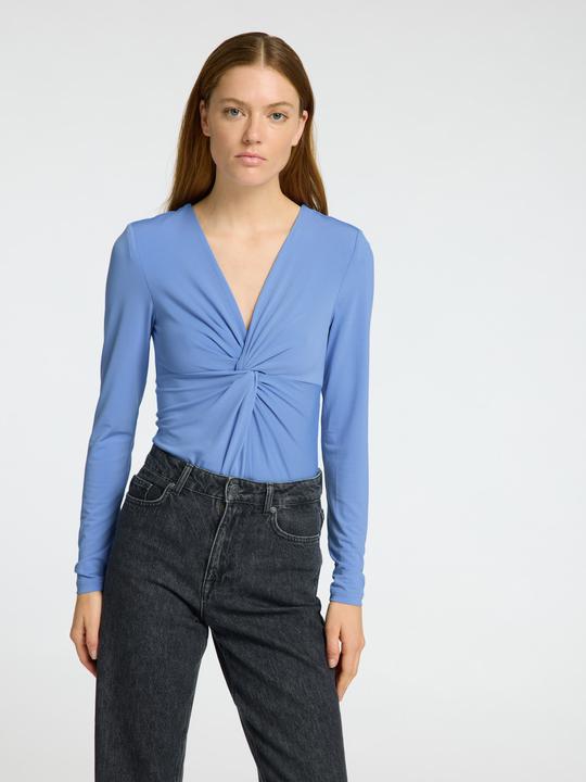 Produktbild Selected Femme Knoten-Effekt Langärmeliger Body (L)