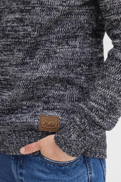 Image du produit Solid Philaremo Pull-Over À Col Roulé Pull Tricot Pour Homme Avec Col Roulé 100% Coton (XXL)