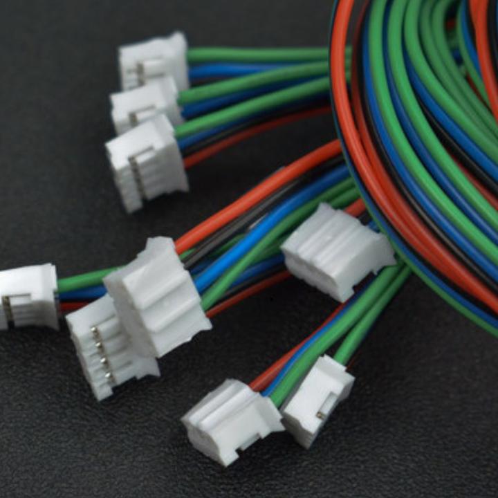 Produktbild DFRobot Gravity 4pin IIC/I2C/UART PH2.0 zu Dupont Male Kabel 30cm 10Stk