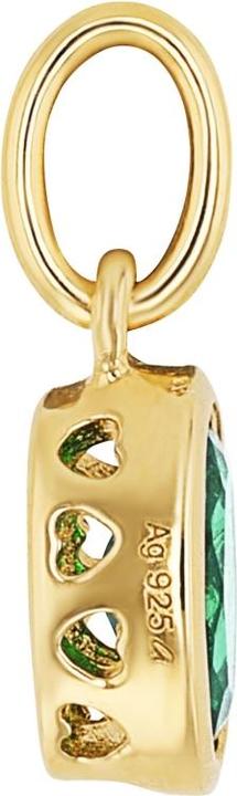 Immagine prodotto Amor Ciondolo Cupido da donna, argento 925, vetro (Argento 925)