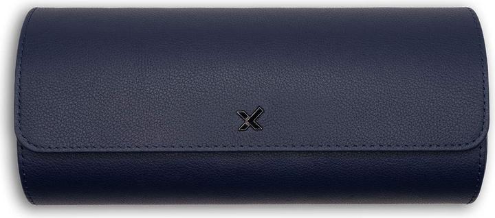 Luxcessory Uhrenrolle Admiral mit Trackerfach für 3 Uhren (inkl. Apple Airtag)