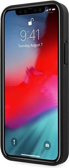 Immagine prodotto Ferrari FESAXHCP12LRE Custodia rigida per iPhone 12 Pro Max 6,7" czerwony/rosso On Track Carbon Stripe (Apple iPhone 12 Pro Max)