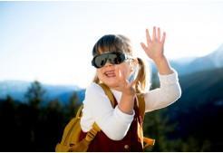 Immagine prodotto Mokki Occhiali da sole per bambini neri 2-5 anni click & change