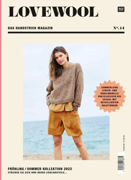 Produktbild Rico Design LOVEWOOL das Handstrick Magazin No.14 (Deutsch, Rico Design GmbH & Co. KG, 2022)