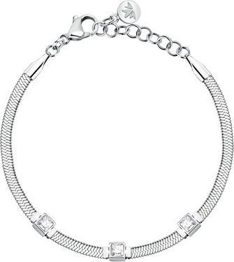 Morellato Matching Steel Bracelet With Crystals Hadek Gioia Savy32