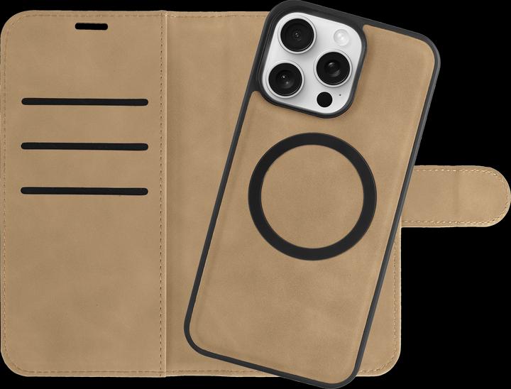 Actual product image Cazy Detachable wallet case for iPhone 15 Pro, detachable case, Magfit, 2-in-1 design (Apple iPhone 15 Pro)