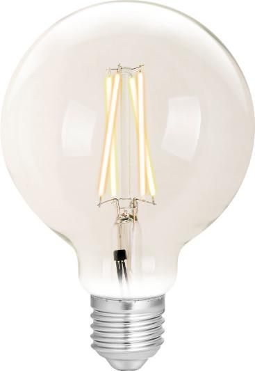 Produktbild WiZ LED Leuchtmittel Filament G95 E27 Clear (E27, 6.50 W, 810 lm, 1 x, E)