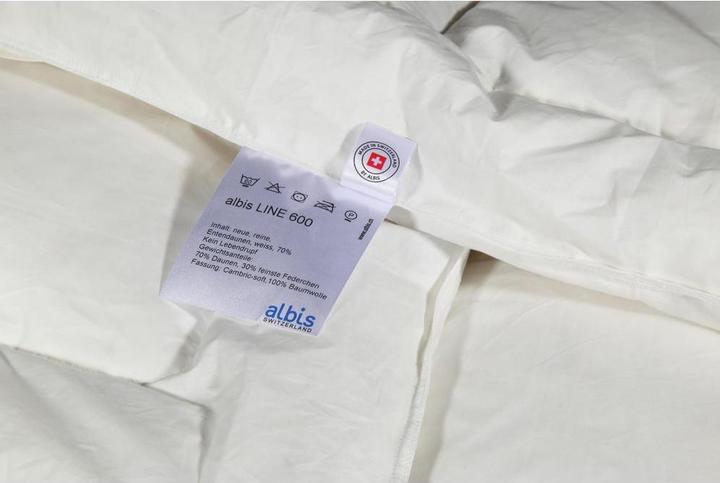 Produktbild Albis Line 600 Ganzjahresdaunenduvet (650 g, 160 x 210 cm)