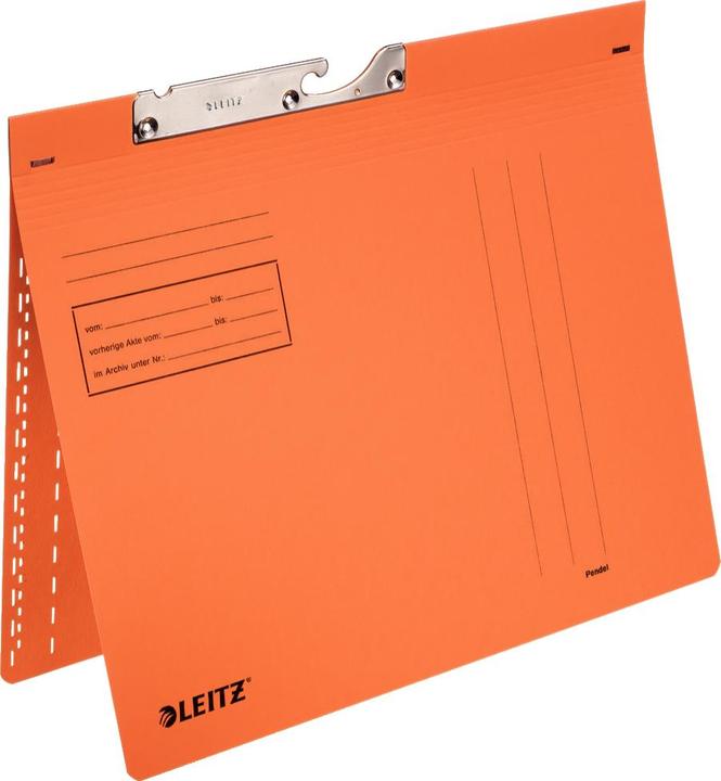 Produktbild Leitz Pendelhefter, A4, kaufmännische Heftung, orange (A4, 50 x)