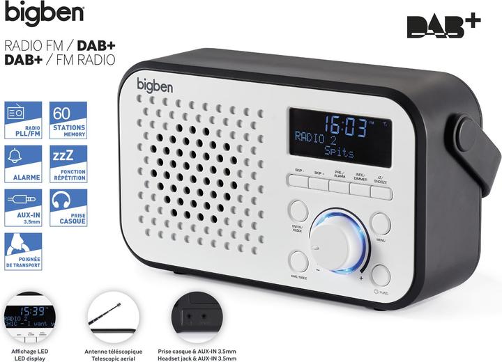 Immagine prodotto Bigben TR24 (DAB, FM)