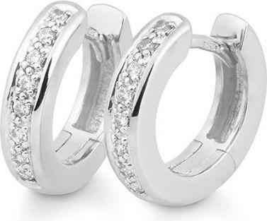 Breuning Creolen - BRILL. 0,16 Ct. H/si (585, - Gold)