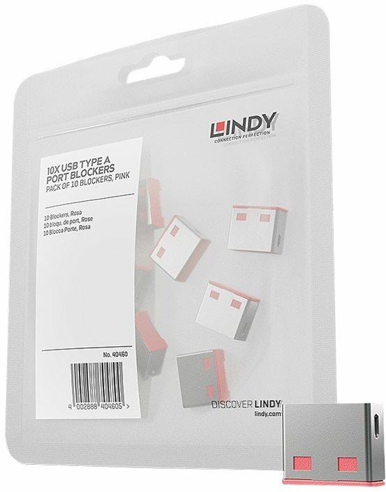 Actual product image Lindy USB Port Locker 10 pieces