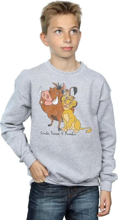 Immagine prodotto The Lion King Felpa Classic Simba Timon & Pumba per ragazzi (128)