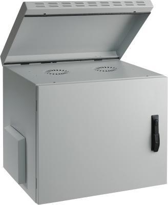 Actual product image EFB Elektronik 691709IP55.1G Rack 9U Wall Mounted Shelf Light Grey (9 RU, 19 inch rack)