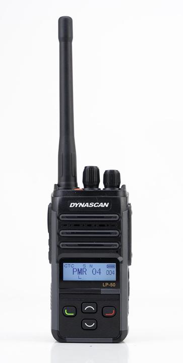 Immagine prodotto PNI Radio portatile PMR Dynascan LP-50, 16CH, Scan, Vox, CTCSS, DCS, batteria 2000 mAh, IP67