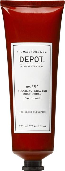 Depot No. 404 Soothing Shaving Soap Cream For Brush (125 ml, Rasiergel)
