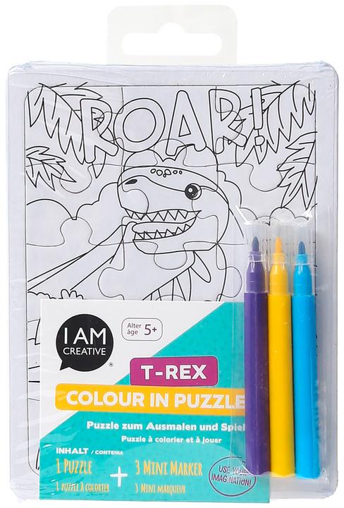 Image du produit I Am Creative Set de puzzles à colorier (20 pièces)