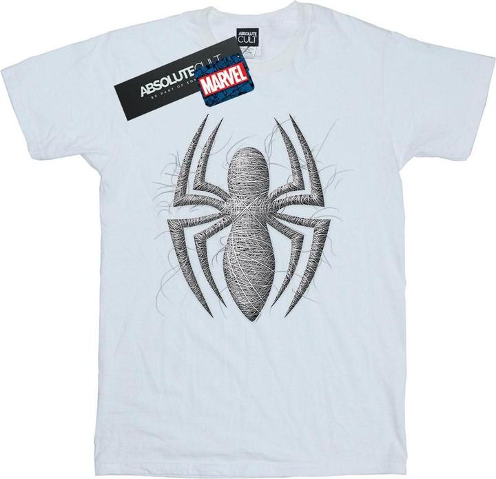 SpiderMan Web Logo TShirt (4XL)