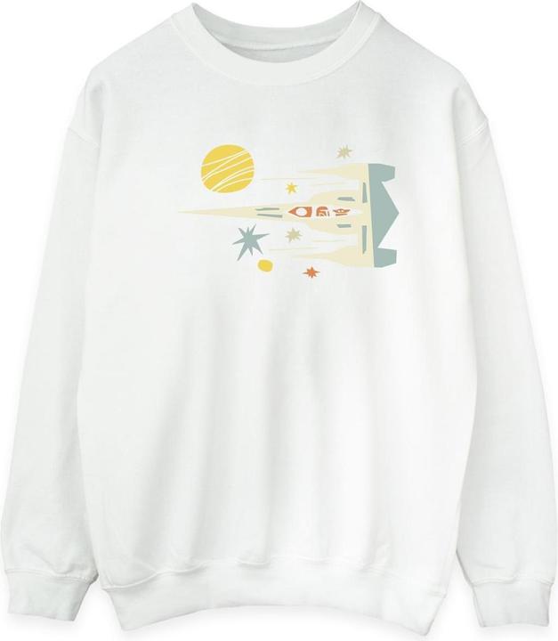 Star Wars The Mandalorian Cutout Ship Sweatshirt (M)