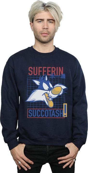 Immagine prodotto Looney Tunes Sylvester Sufferin Succotash Felpa Uomo (4XL)