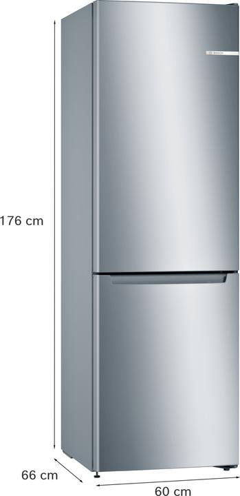 Produktbild Bosch Hausgeräte KGN33NLEB (282 l)