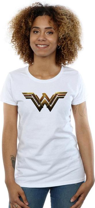 Immagine prodotto Wonder Woman Maglietta in cotone con logo donna/donna (S)