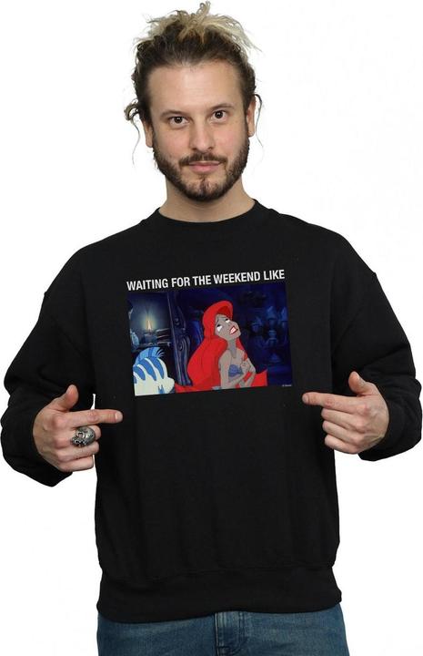 Produktbild Disney The Little Mermaid Waiting For The Weekend Sweatshirt (3XL)