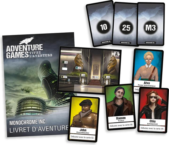 Immagine prodotto Iello Giochi di avventura per famiglie - Monochrome Inc. (Francese)