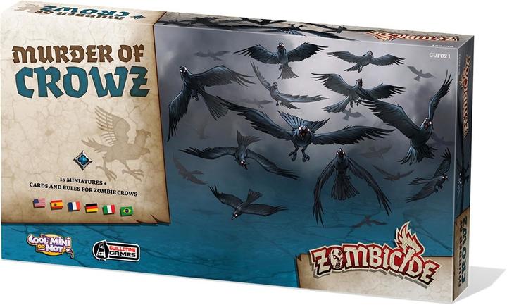 Produktbild Cmon CMND1231 - Zombicide: Black Plague - Murder of Crowz, 1-6 Spieler, ab 14 Jahren (Erweiterung) (Polnisch)