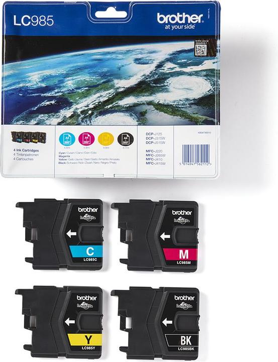 Produktbild Brother LC-985VALBP Value Pack (M, C, Y, BK)