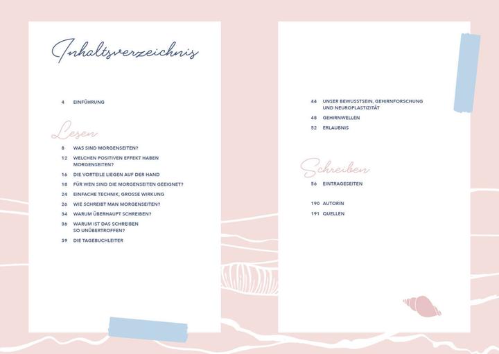 Produktbild Meine Morgenseiten – Das gestaltete Tagebuch zum Eintragen (Deutsch, Johanna Kramer, 2021)