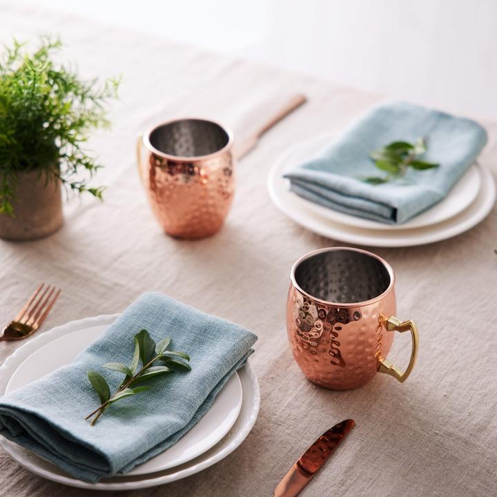 Actual product image Oak & Steel Moscow Mule (5 dl, 4 x, Moscow Mule mug)