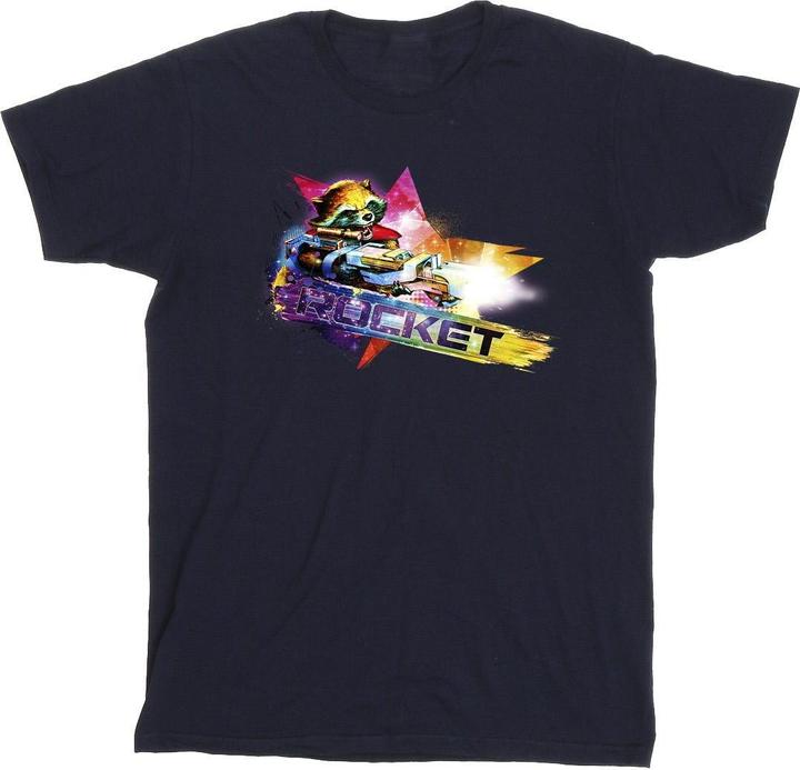 Guardians Of The Galaxy Abstract Rocket Raccoon TShirt (XL)