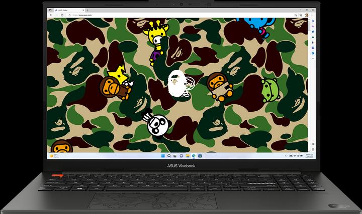 Actual product image ASUS Vivobook S 15 OLED BAPE Edition (15.60", Intel Core i5-13500H, 16 GB, 512 GB, CH)