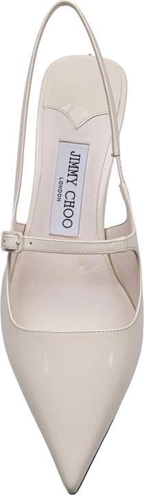 Actual product image Jimmy Choo slingback in patent leather, milk color (39)