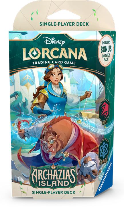 NoName Disney Lorcana: Archazia's Island - Starter Deck B (English) (English, Booster Pack)