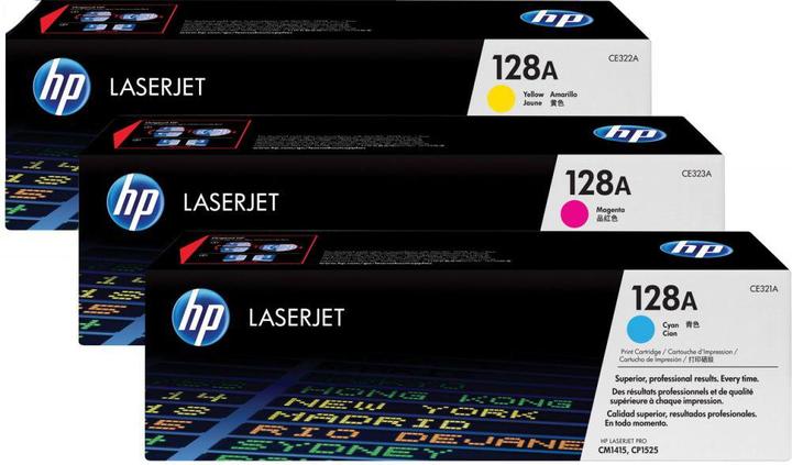 Image du produit HP 128a (M, C, Y)